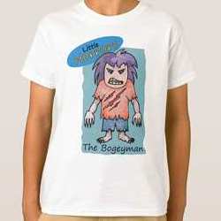 little horrors the bogeyman t-shirt