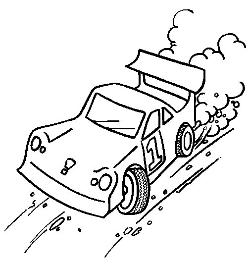 race car track coloring pages - photo #33